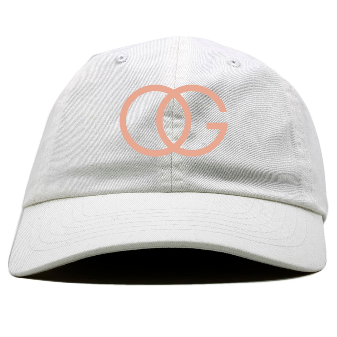 Crimson Tint 1s Dad Hat | OG Logo, White