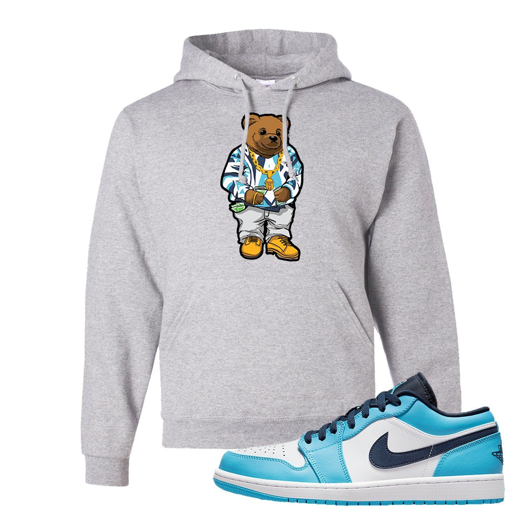 Air Jordan 1 Low UNC Hoodie | Sweater Bear, Ash