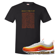 Club Orange Yellow 97s T Shirt | Vibes Japan, Black