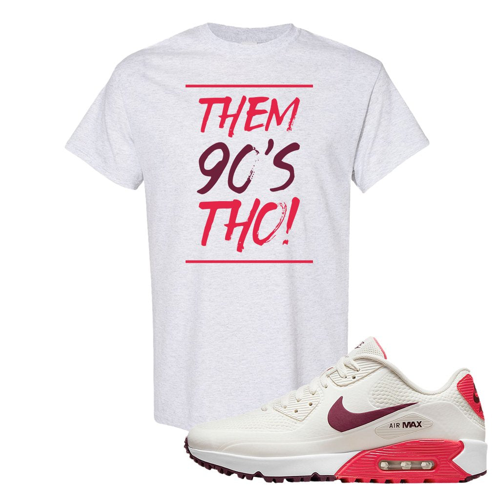 Fusion Red Dark Beetroot Golf 90s T Shirt | Them 90's Tho, Ash