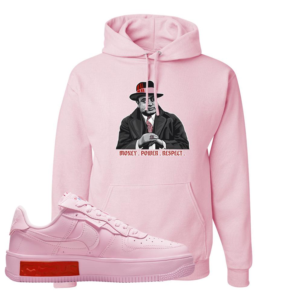 Air Force 1 Low Fontanka Hoodie | Capone Illustration, Light Pink