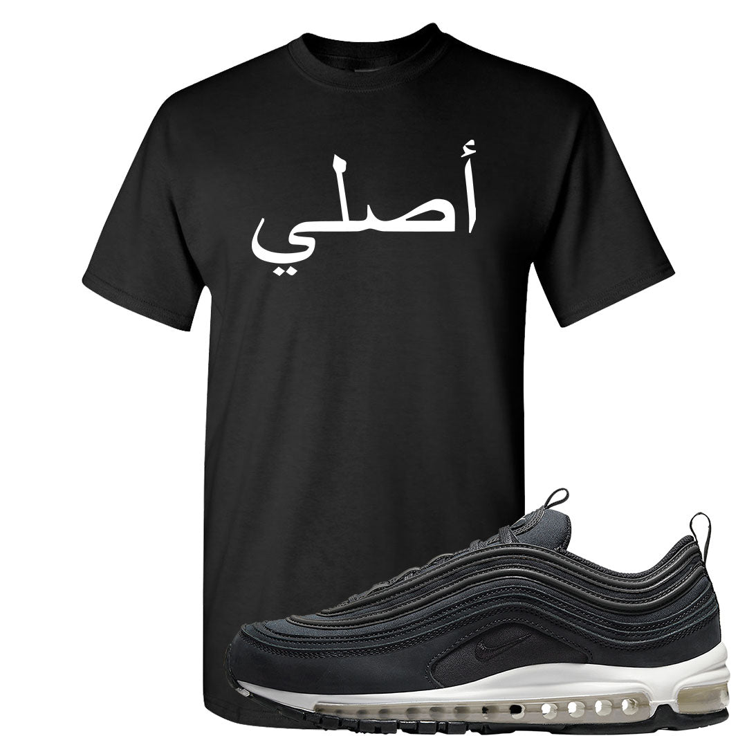 Black Off Noir 97s T Shirt | Original Arabic, Black