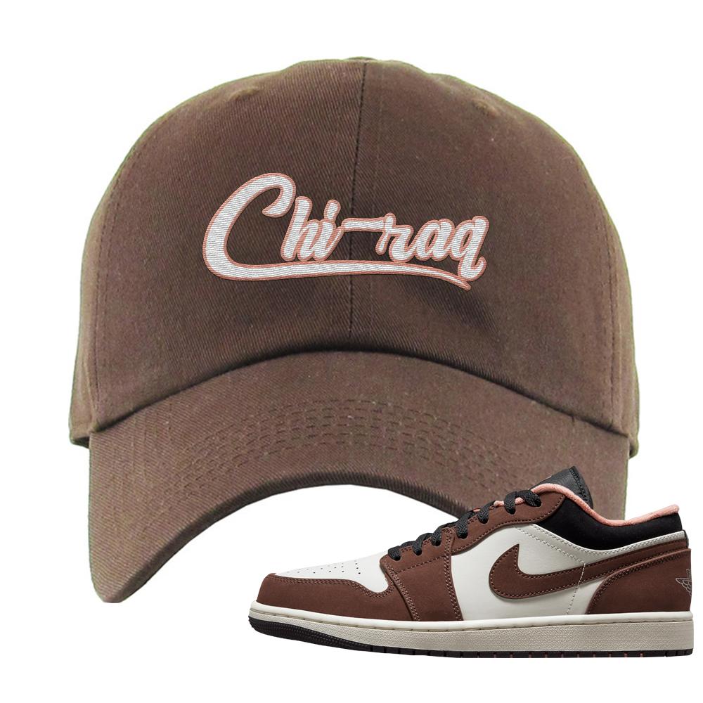 Mocha Low 1s Dad Hat | Chiraq, Brown