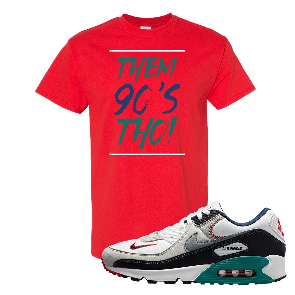 Air Max 90 Backward Cap T Shirt | Them 90's Tho, Red