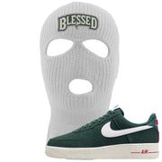 Athletic Club Low AF1s Ski Mask | Blessed Arch, White