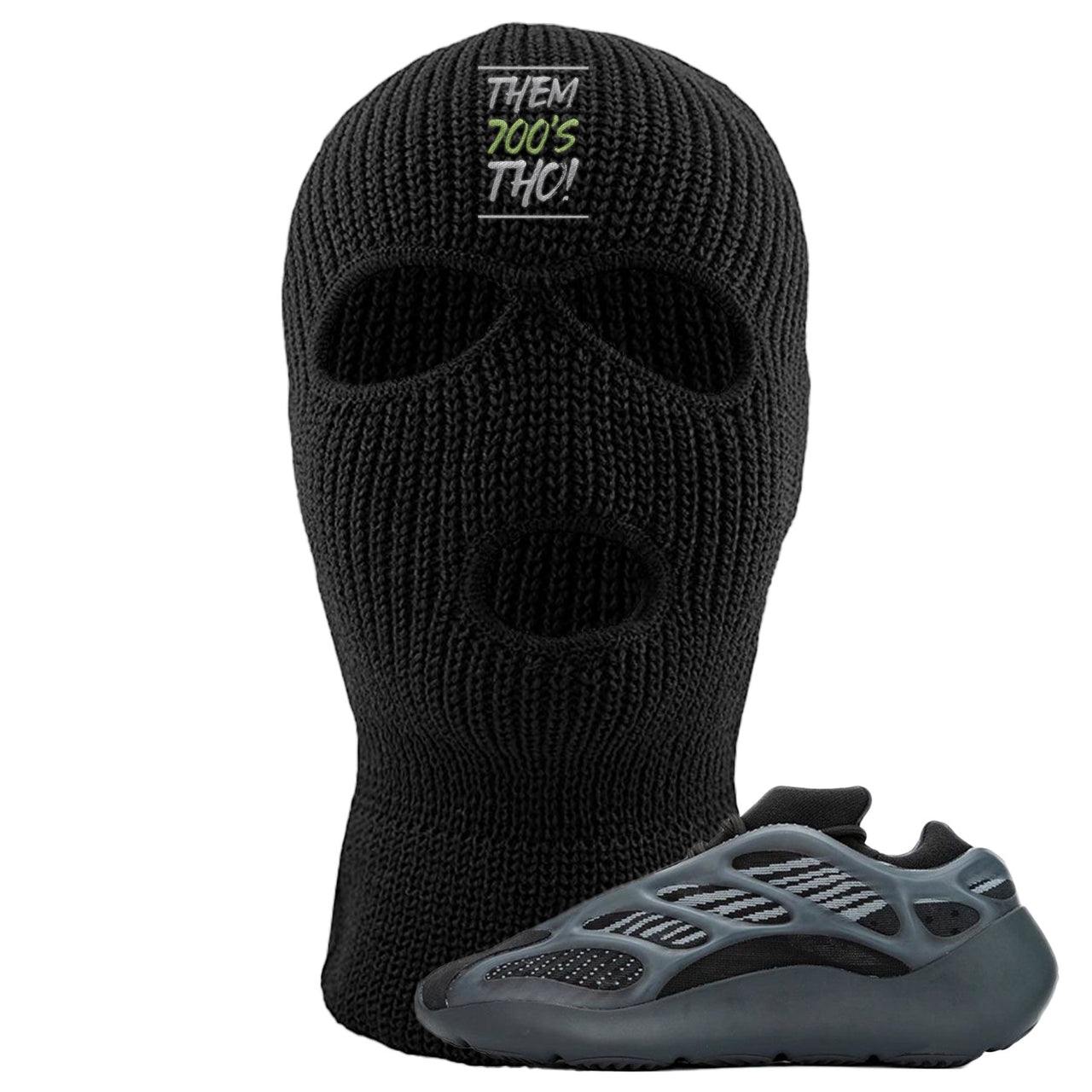 Alvah v3 700s Ski Mask | Them 700's Tho!, Black