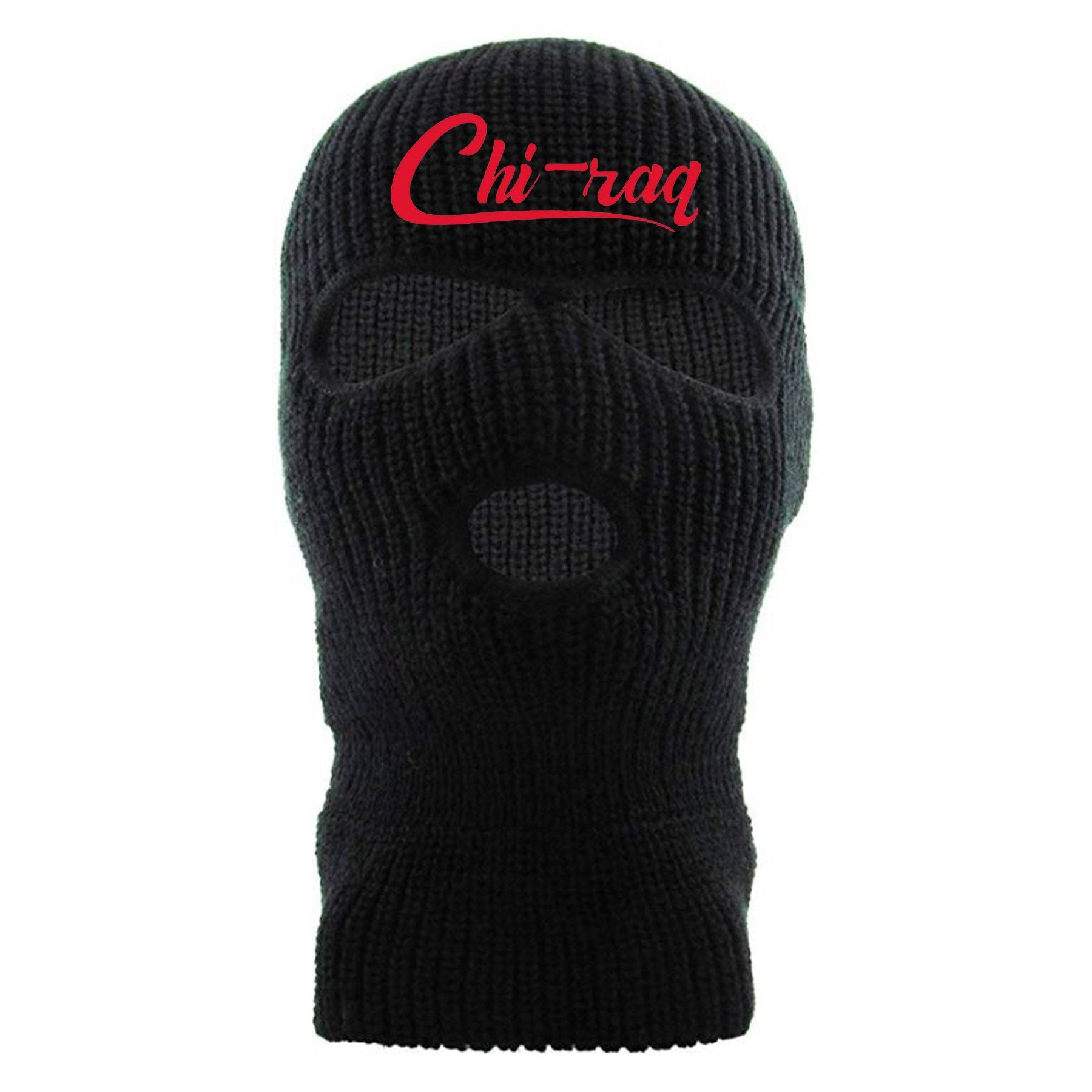 Chi-raq Black 3 Hole Ski Mask