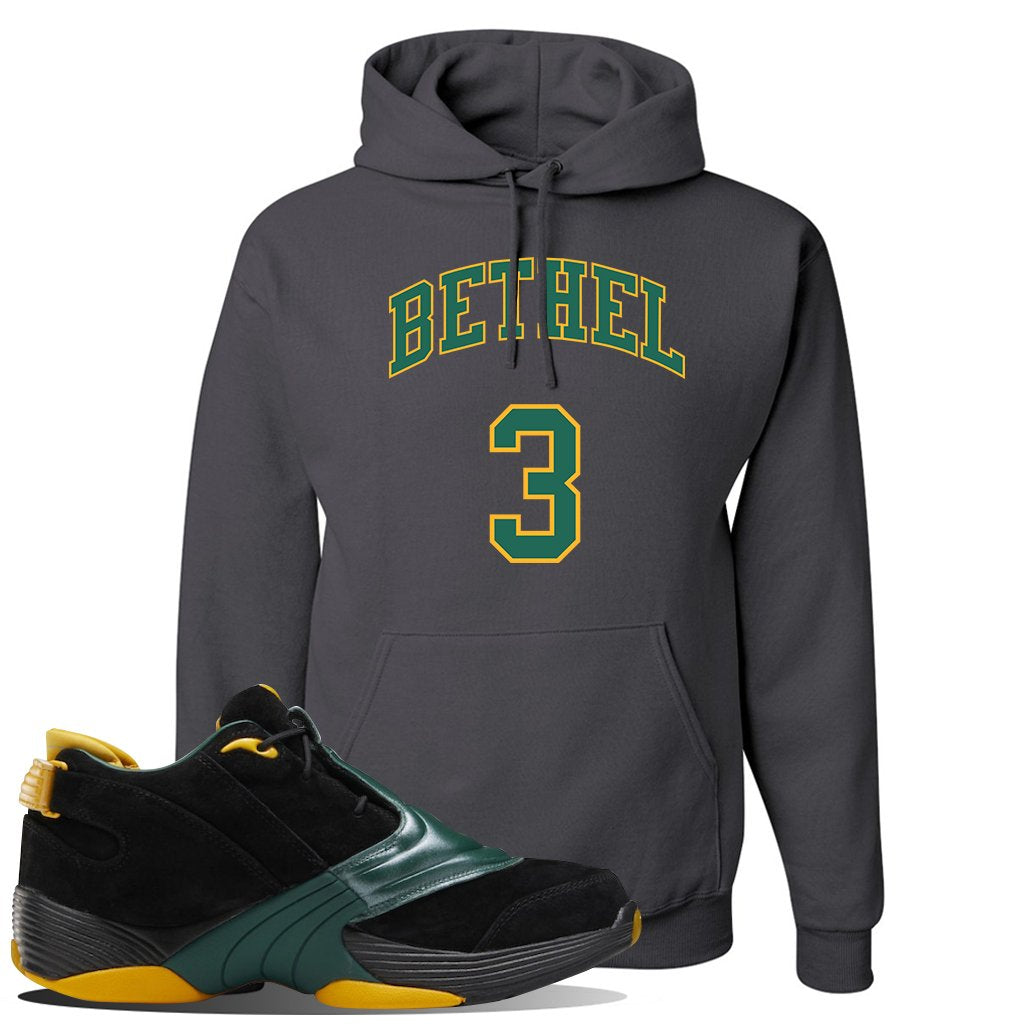 Bethel High Answer 5s Hoodie | Bethel 3 Arch, Charcoal Grey