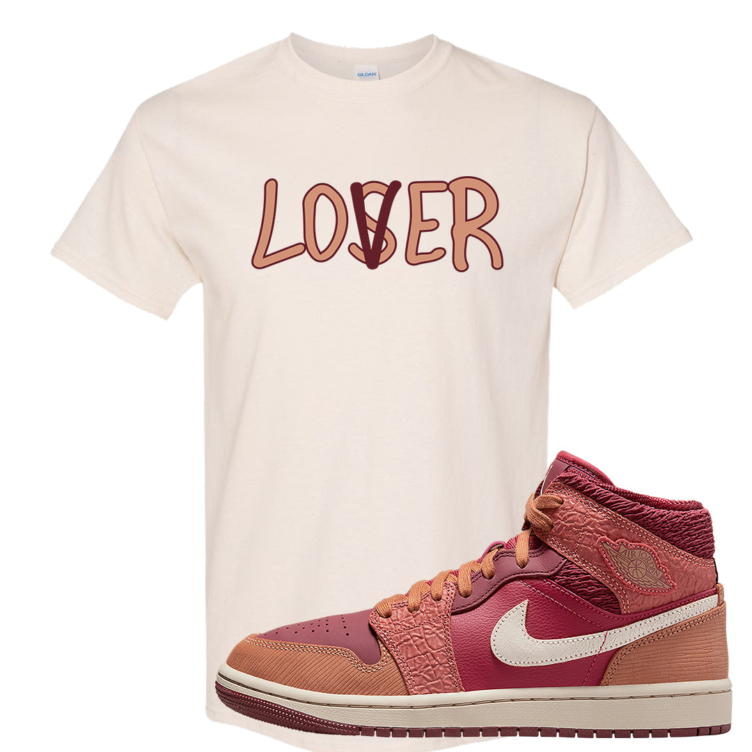 Africa Mid 1s T Shirt | Lover, Natural