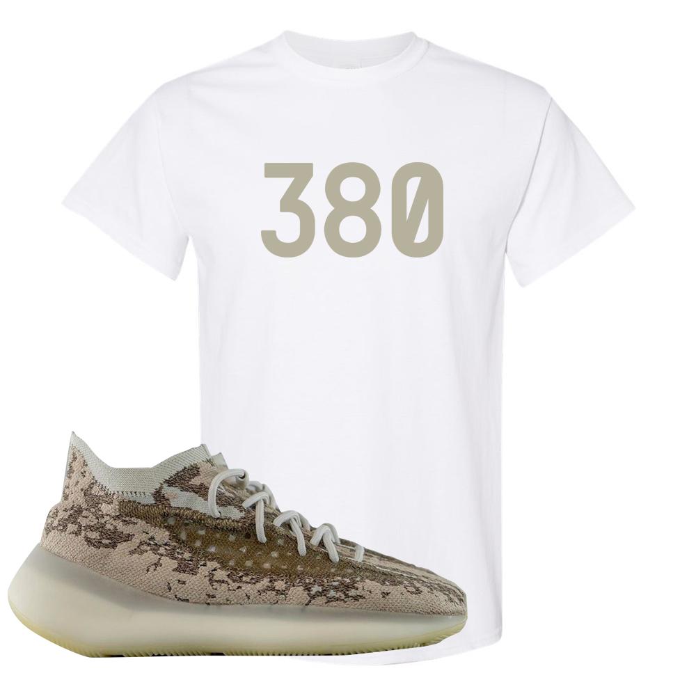 Stone Salt 380s T Shirt | 380, White