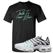 Hyper Jade Pluses T Shirt | Talk To Me Nice, Black