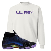 Doernbecher 14s Crewneck Sweatshirt | Lil Rey, White