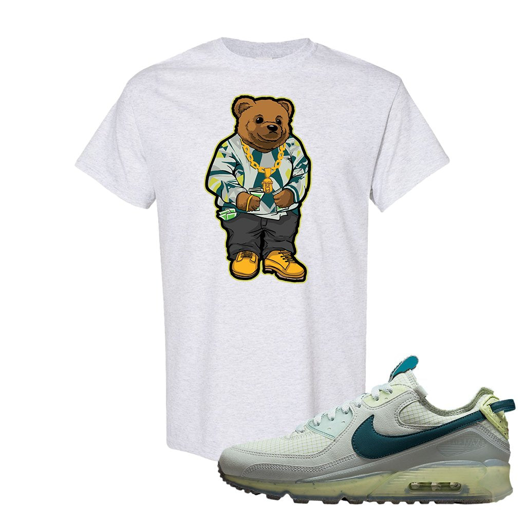 Seafoam Dark Teal Green 90s T Shirt | Sweater Bear, Ash