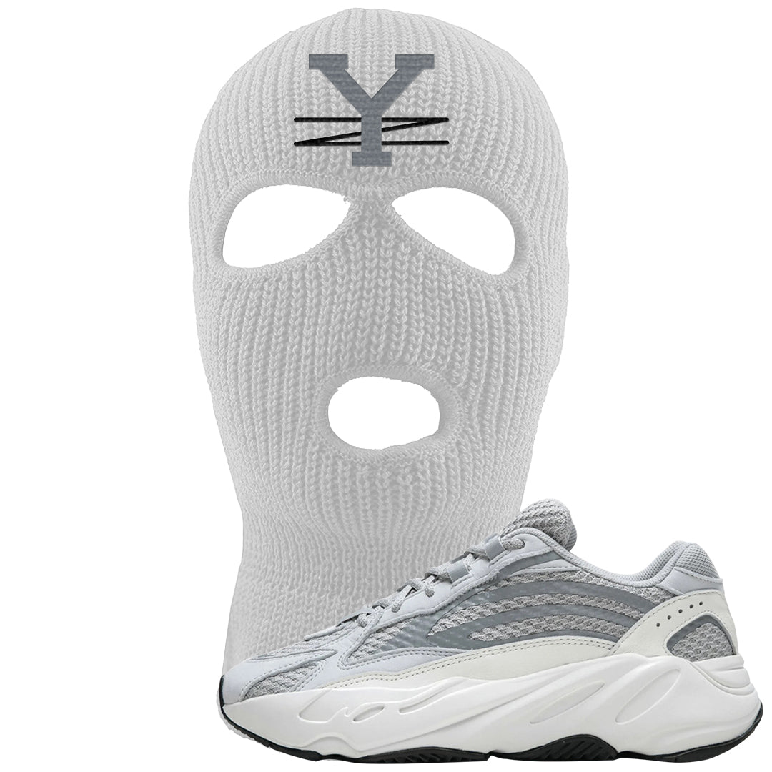 Static v2 700s Ski Mask | YZ, White