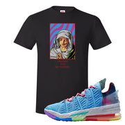 Lebron 18 Best 1-9 T Shirt | God Told Me, Black