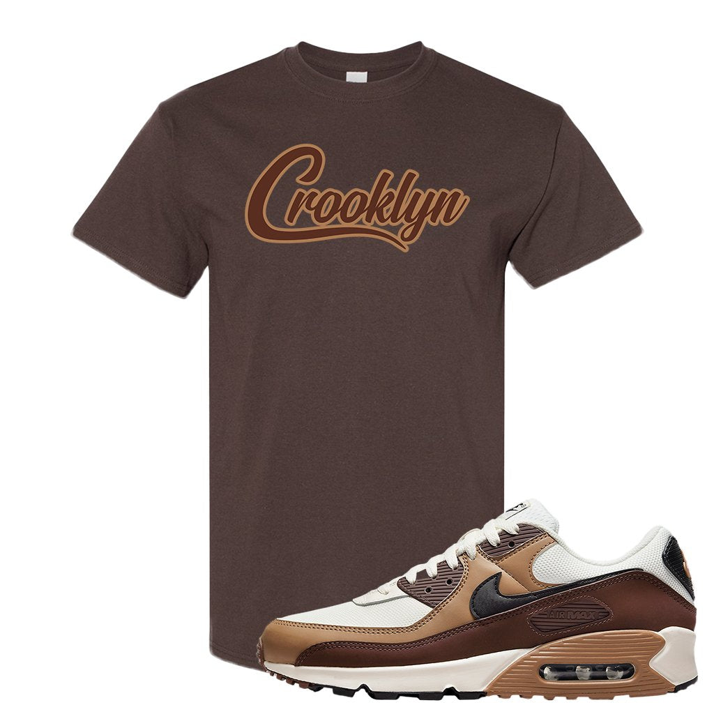 Air Max 90 Dark Driftwood T Shirt | Crooklyn, Chocolate