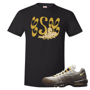 Ironstone Hemp 95s T Shirt | Certified Sneakerhead, Black