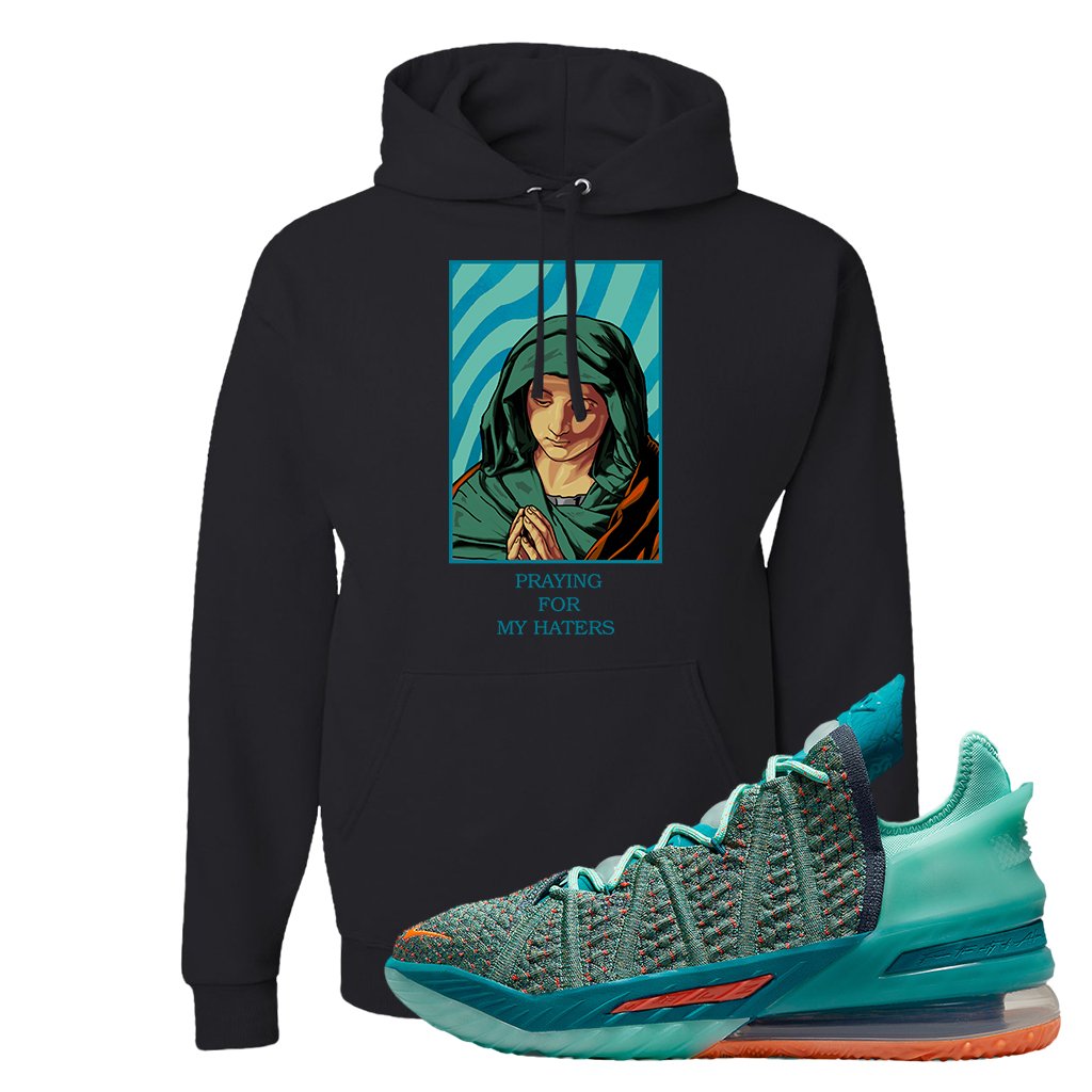 Lebron 18 We Are Family Hoodie | God Told Me, Black