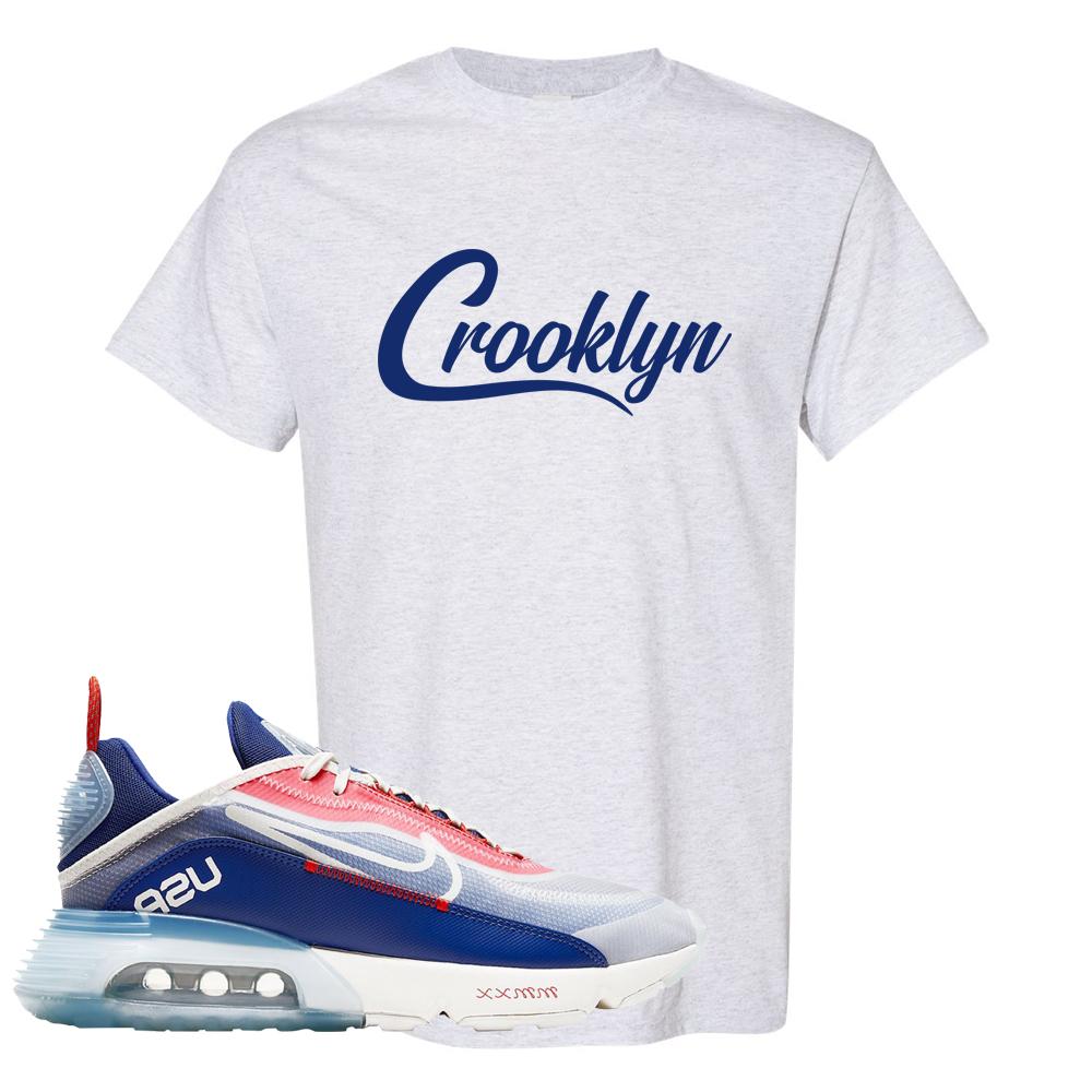 Team USA 2090s T Shirt | Crooklyn, Ash