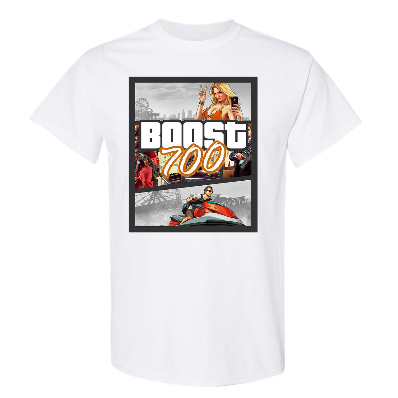 Magnet 700s T Shirt | Video Game Cover, White