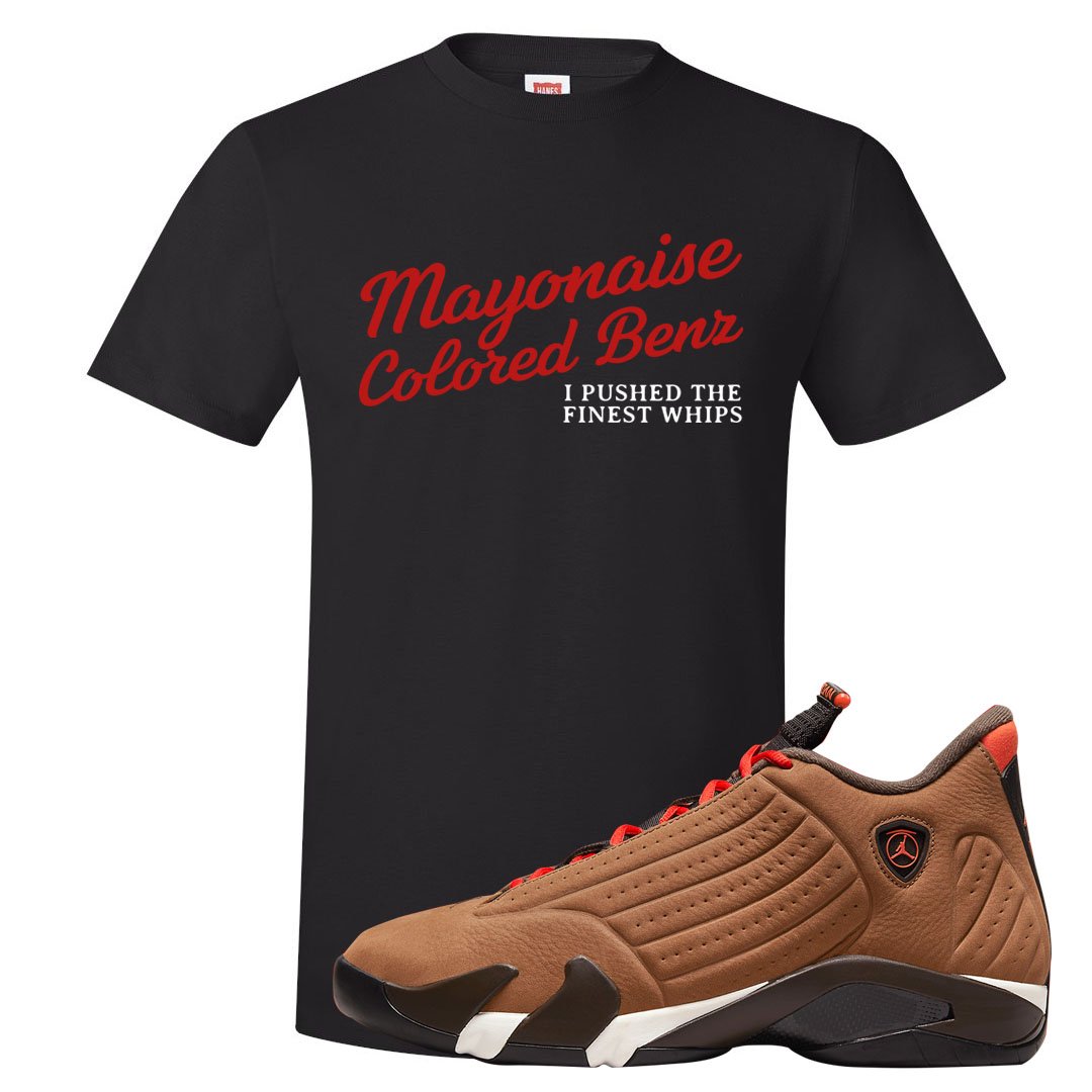 Winterized 14s T Shirt | Mayonaise Colored Benz, Black