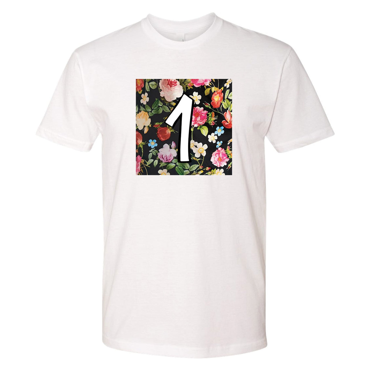 Floral One Foams T Shirt | Floral Box 1, White