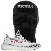 Yeezy Boost 350 V2 Zebra Zebra Black Sneaker Hook Up Ski Mask