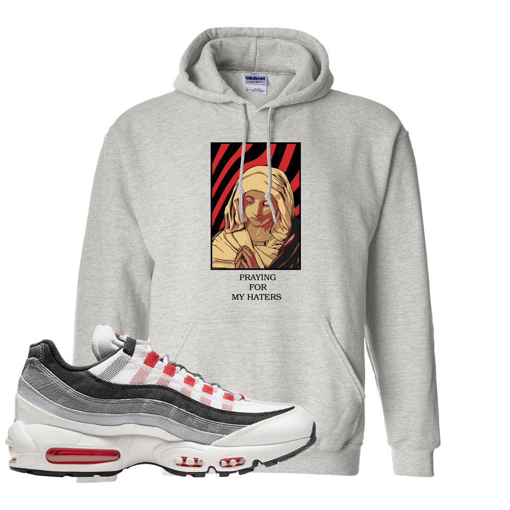 Comet 95s Hoodie | God Told Me, Ash