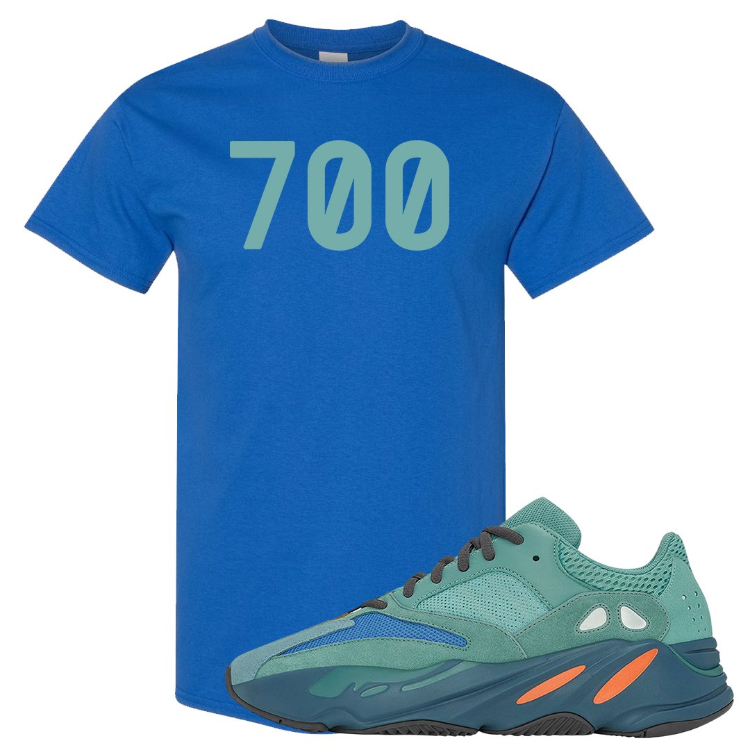 Faded Azure 700s T Shirt | 700, Royal