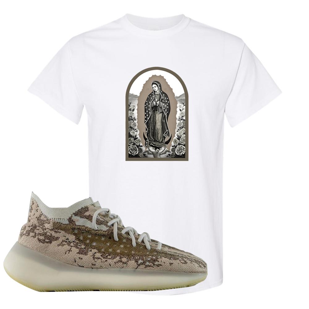 Stone Salt 380s T Shirt | Virgin Mary, White