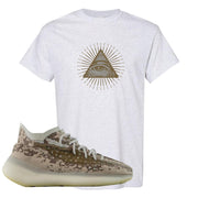 Stone Salt 380s T Shirt | All Seeing Eye, Ash