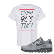 Wolf Grey Surplus 90s T Shirt | Them 90's Tho, Ash