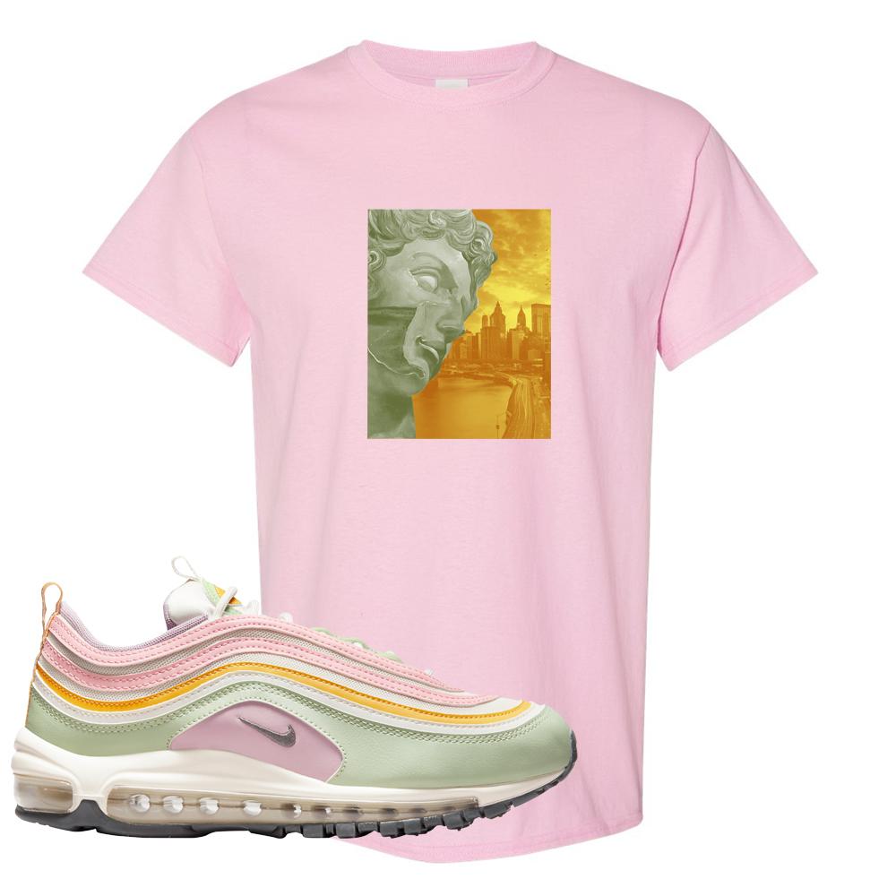 Pastel 97s T Shirt | Miguel, Light Pink