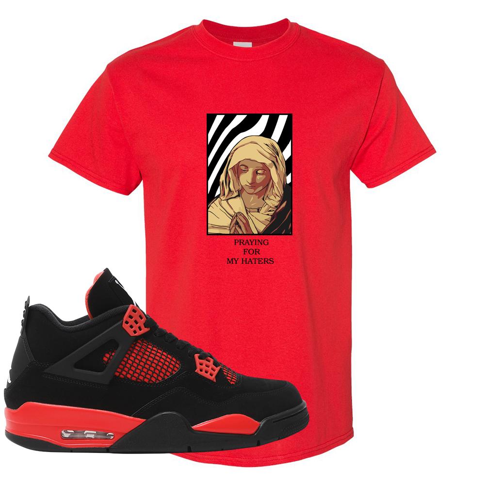Red Thunder 4s T Shirt | God Told Me, Red