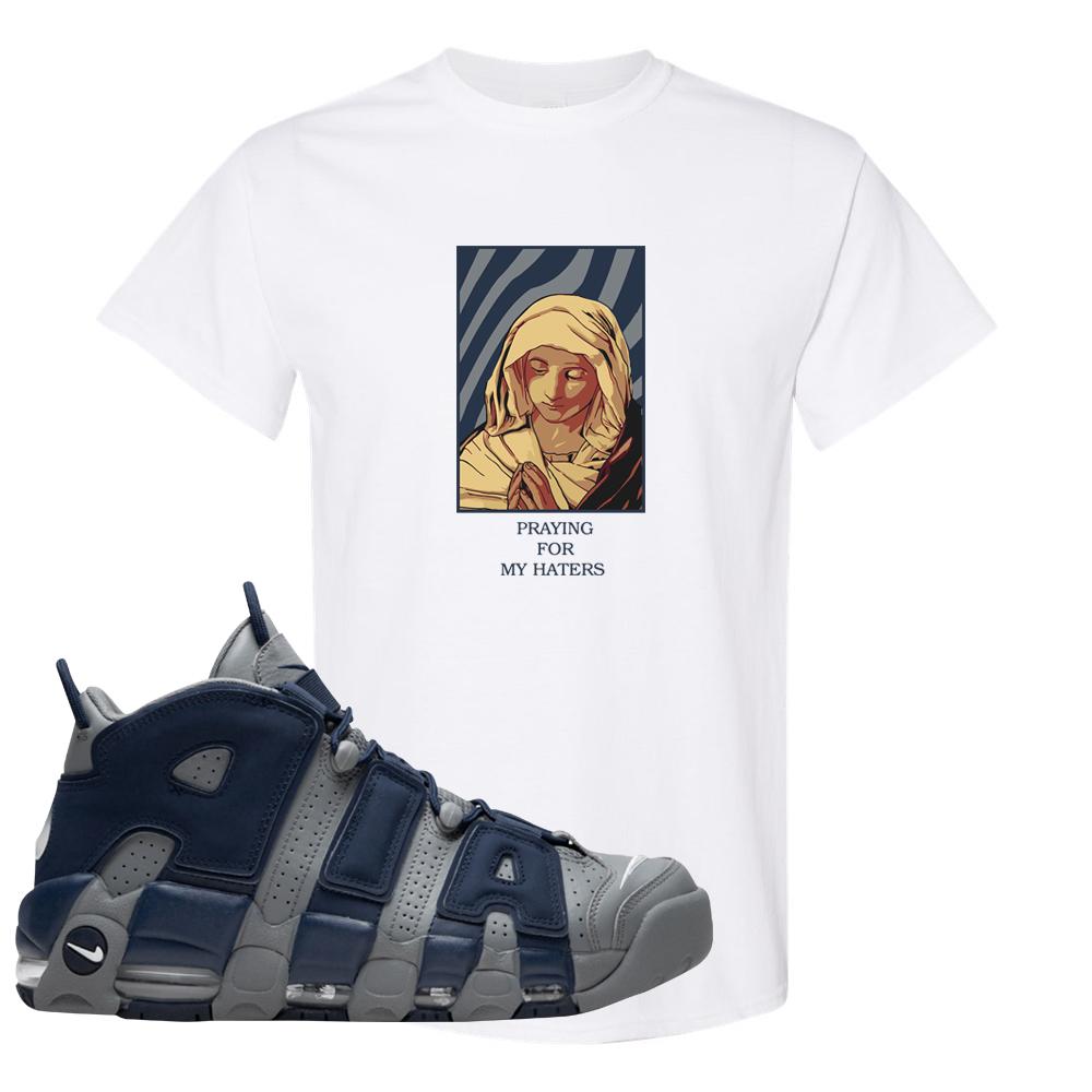 Georgetown Uptempos T Shirt | God Told Me, White