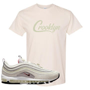 First Use Suede 97s T Shirt | Crooklyn, Natural