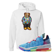 Lebron 18 Best 1-9 Hoodie | Sweater Bear, White