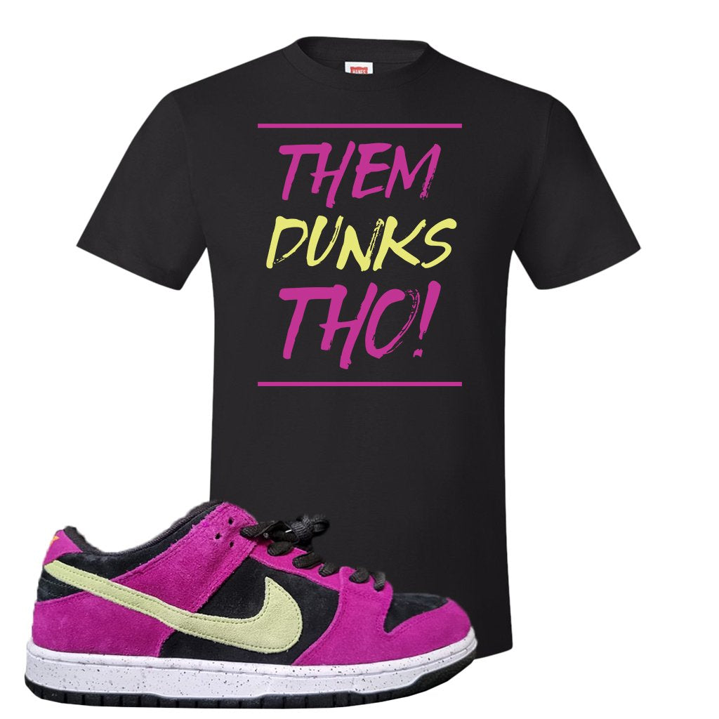 ACG Terra Low Dunks T Shirt | Them Dunks Tho, Black
