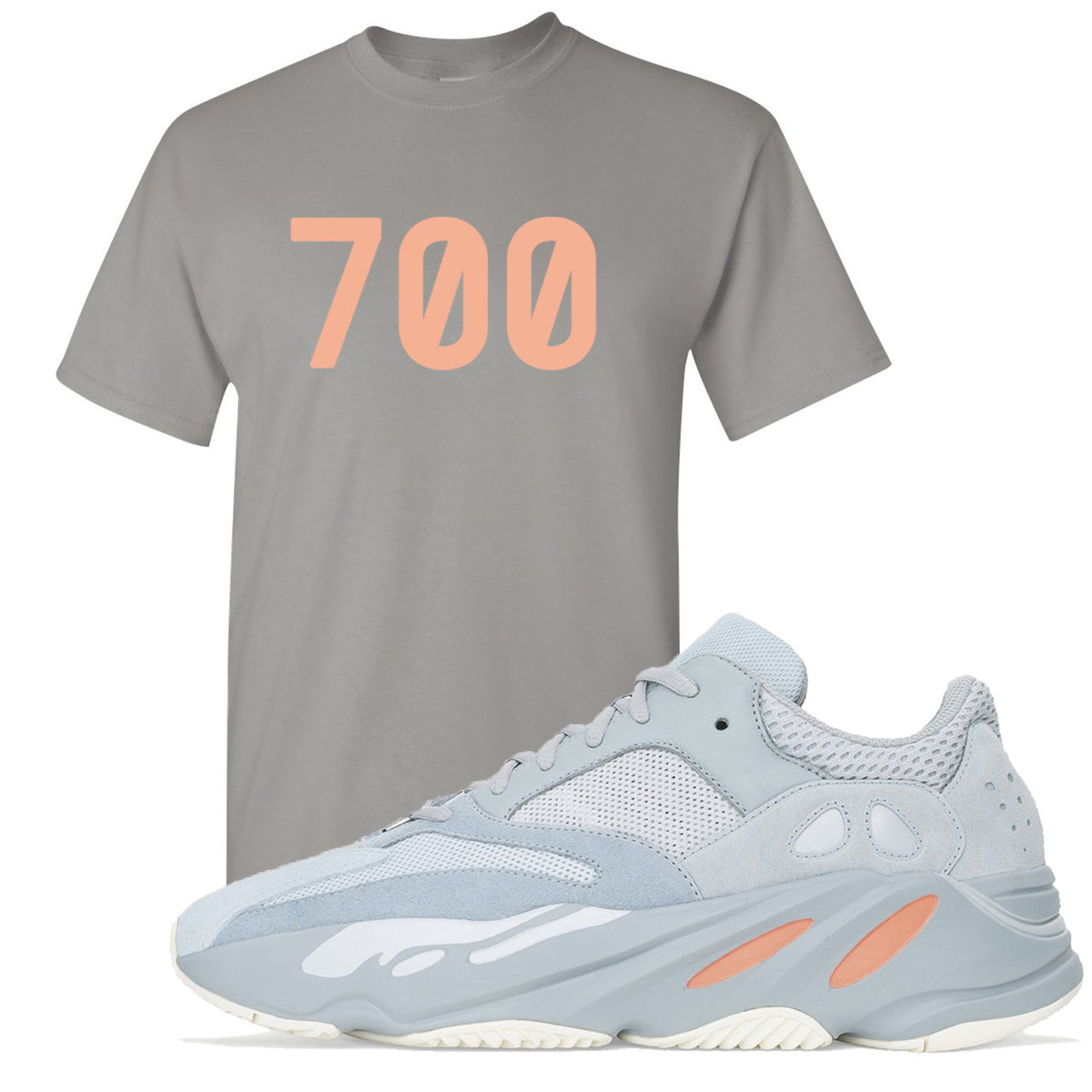 Inertia 700s T Shirt | 700, Light Gray