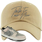 Rocky Earth Low Dunks Dad Hat | Talk To Me Nice, Khaki
