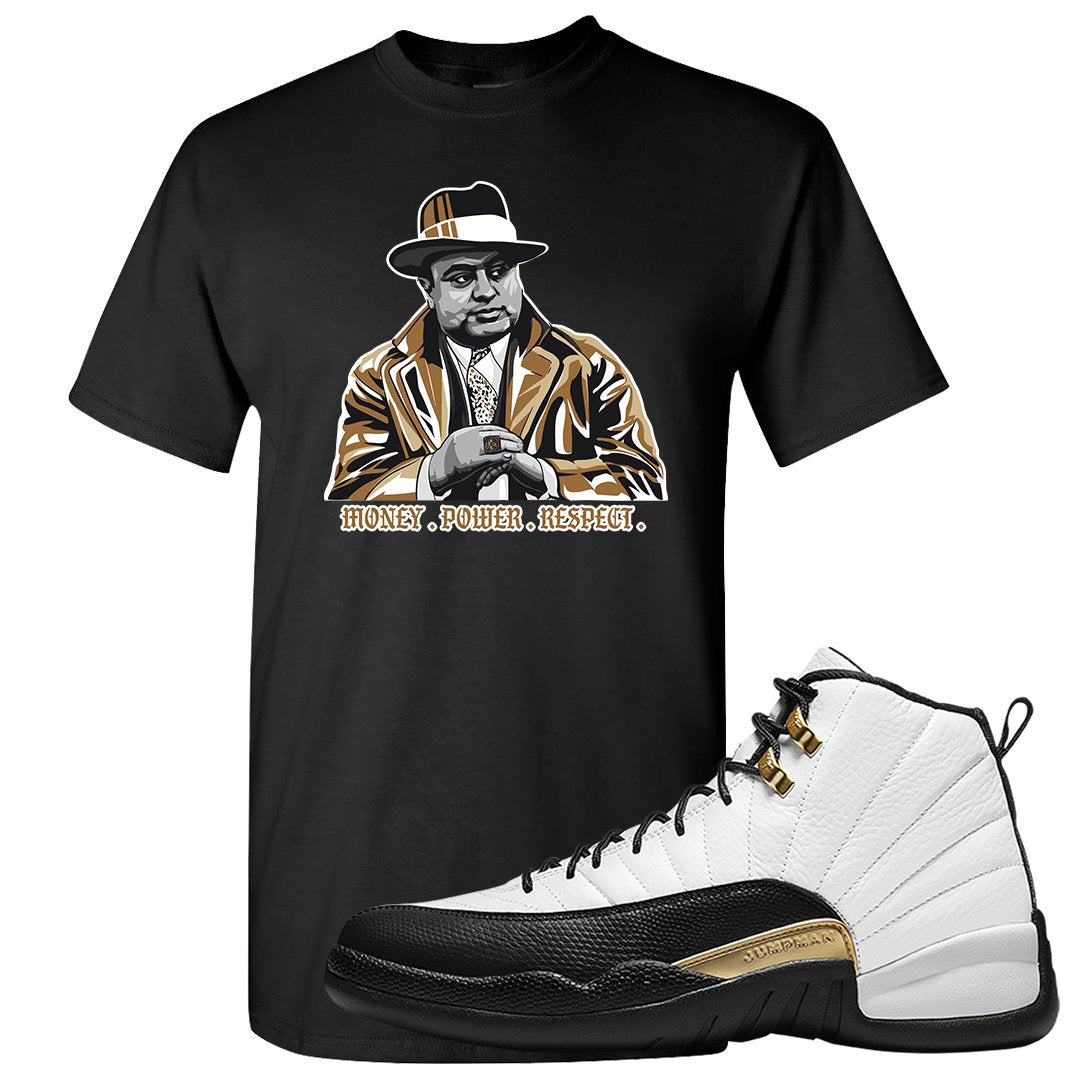 Royalty 12s T Shirt | Capone Illustration, Black