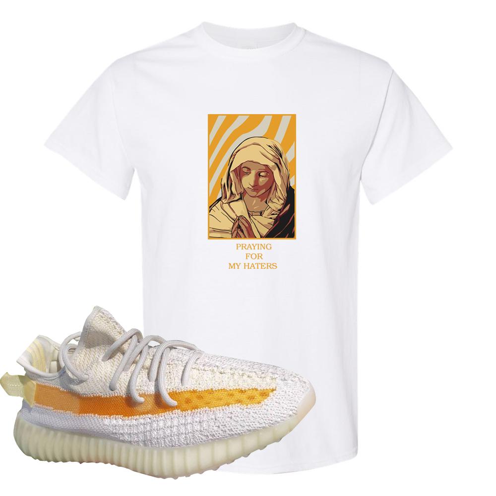 Light 350s v2 T Shirt | God Told Me, White