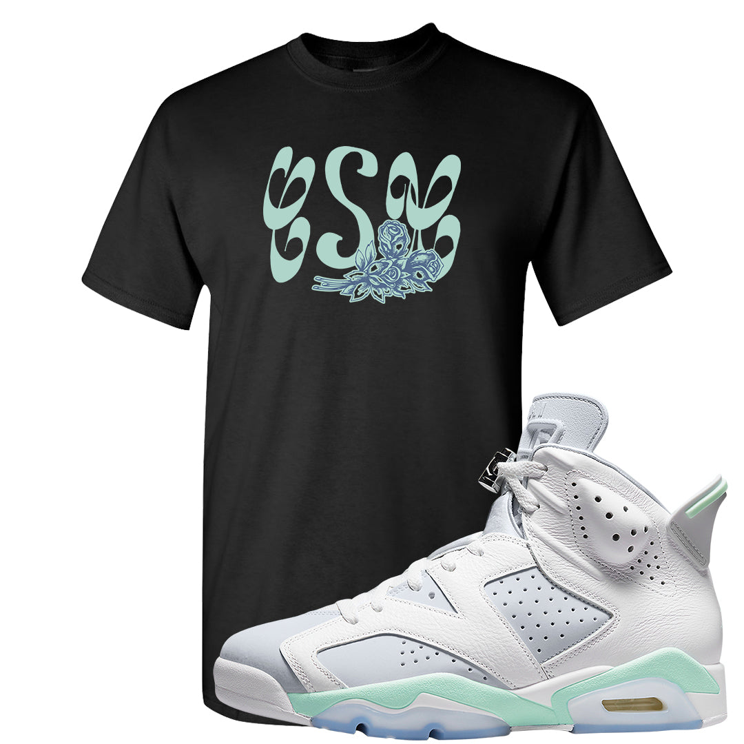 Mint Foam 6s T Shirt | Certified Sneakerhead, Black
