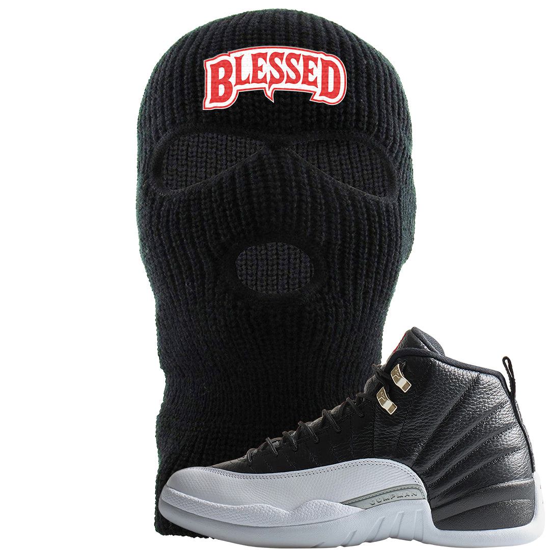Playoff 12s Ski Mask | Blessed Arch, Black