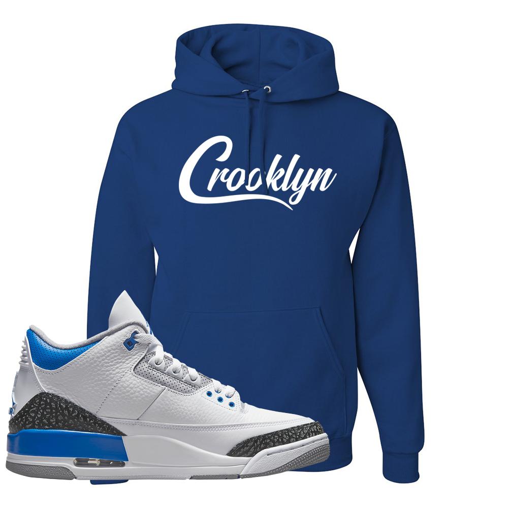 Racer Blue 3s Hoodie | Crooklyn, Royal