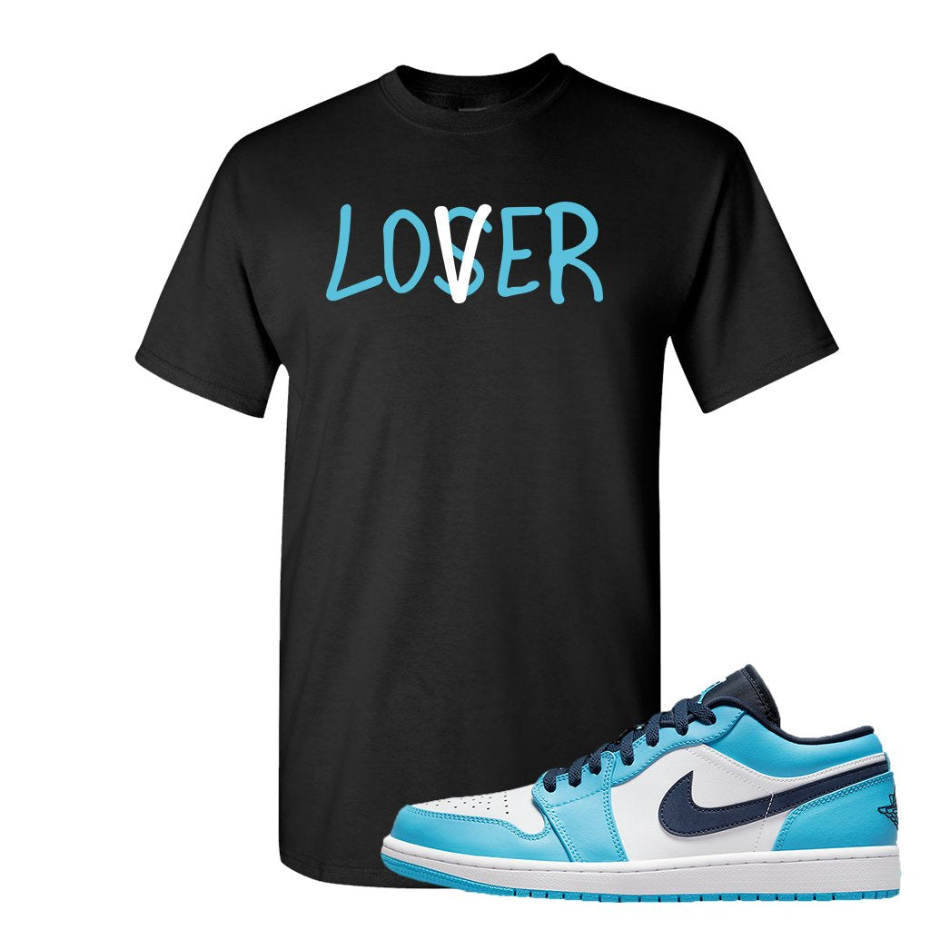 Air Jordan 1 Low UNC T Shirt | Lover, Black