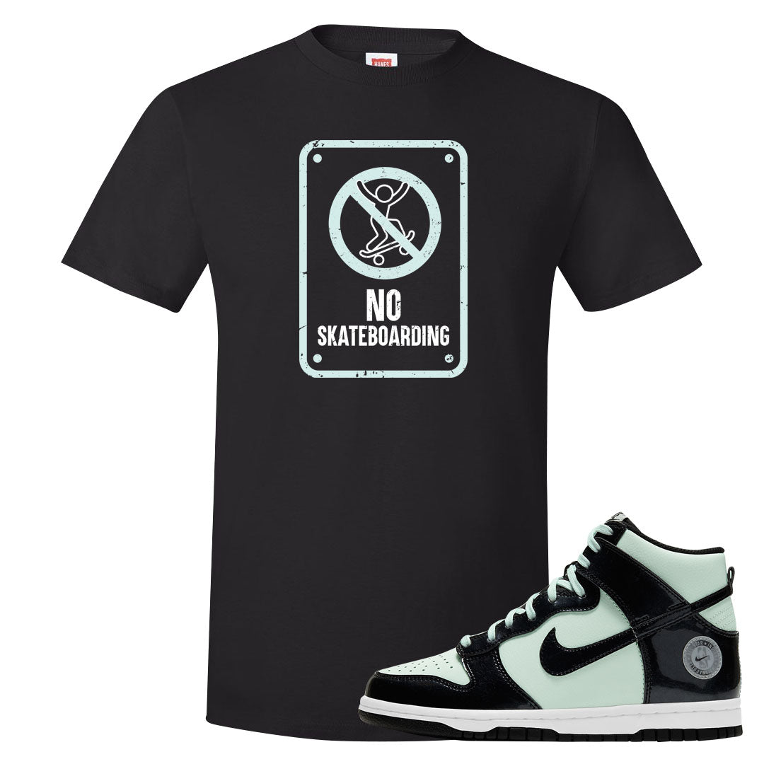 2022 All Star High Dunks T Shirt | No Skating Sign, Black