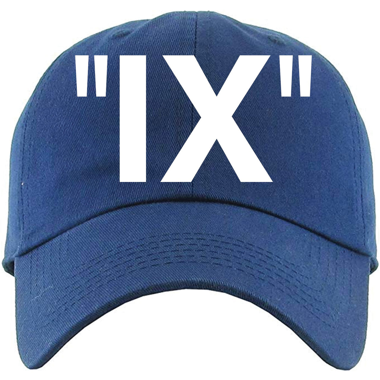 UNC All Star Pearl Blue 9s Dad Hat | IX, Navy