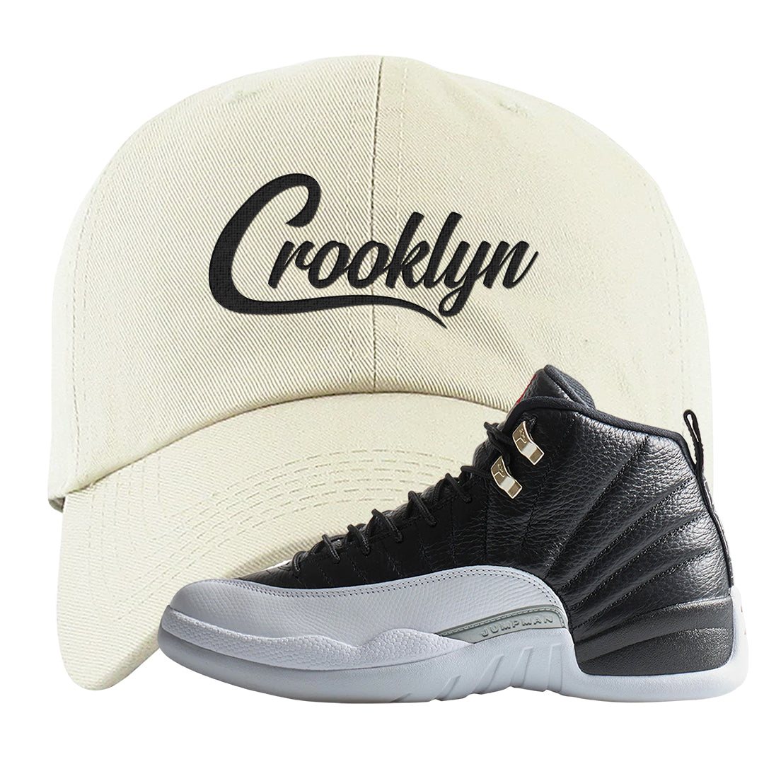 Playoff 12s Dad Hat | Crooklyn, White