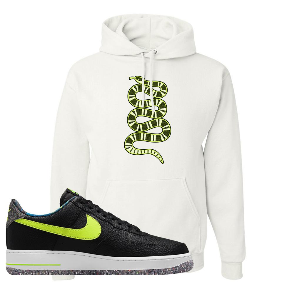 Air Force 1 Low Volt Grind Hoodie | Coiled Snake, White